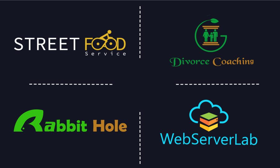 I will create a flat, minimalist custom logo design