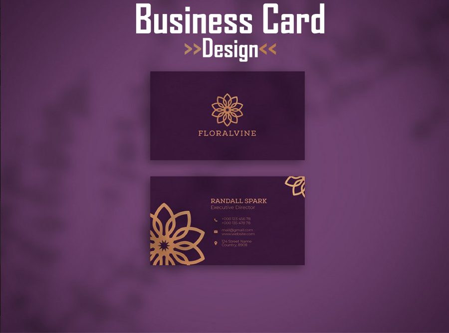 I am expert in professional business card design
