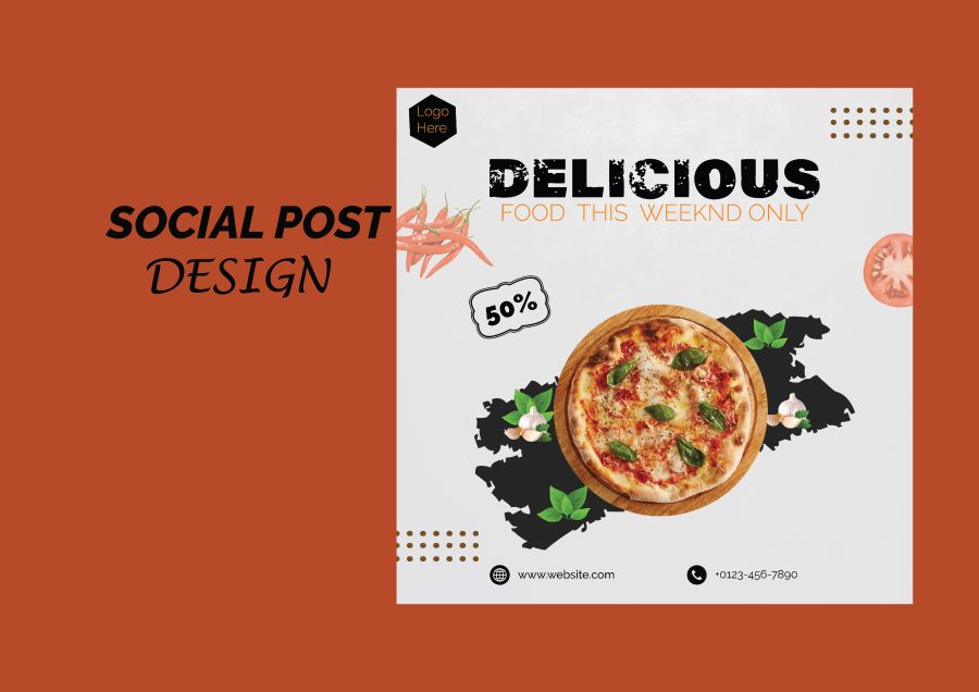  I am expert in social media post design