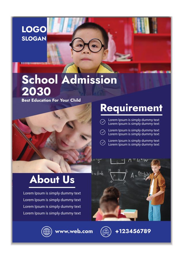 I will design a flyer, poster, template in different concepts. 