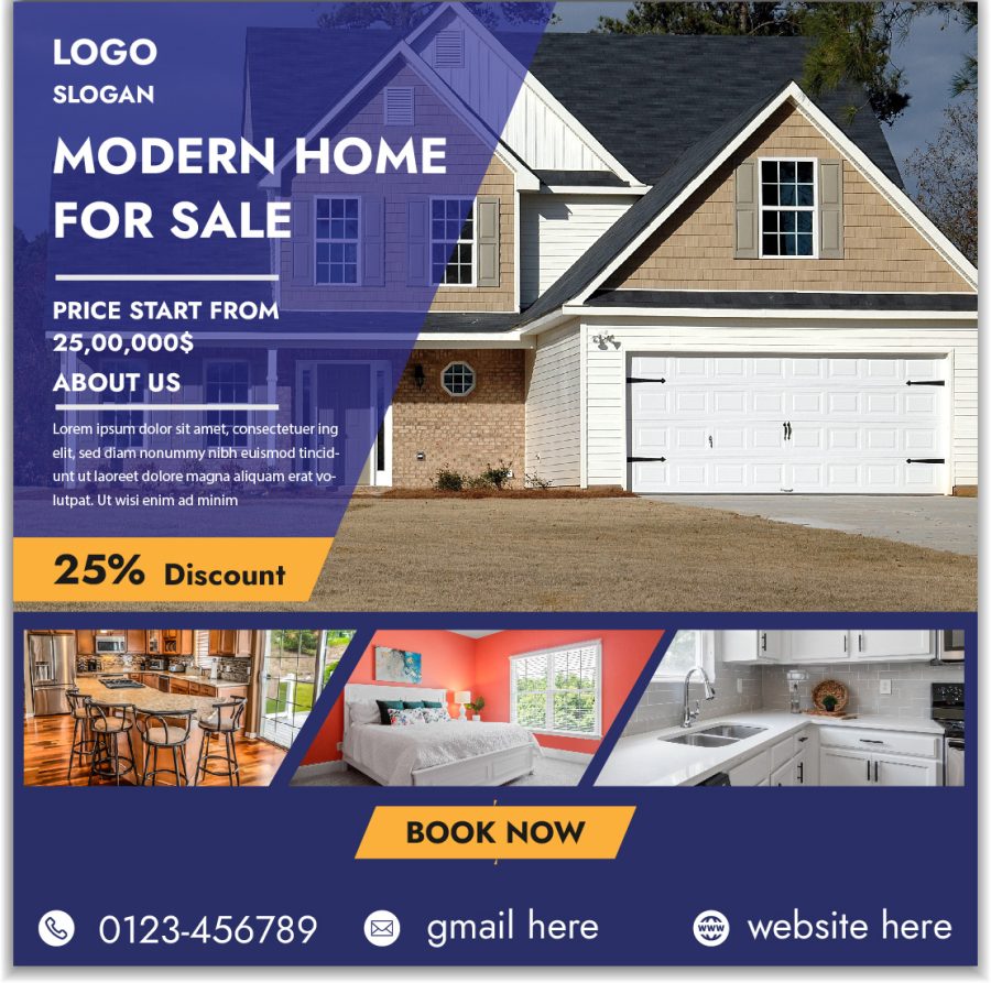 Social media banner add template design.