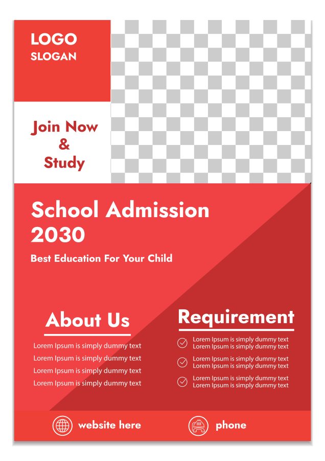 I will design a flyer, poster, template in different concepts. 