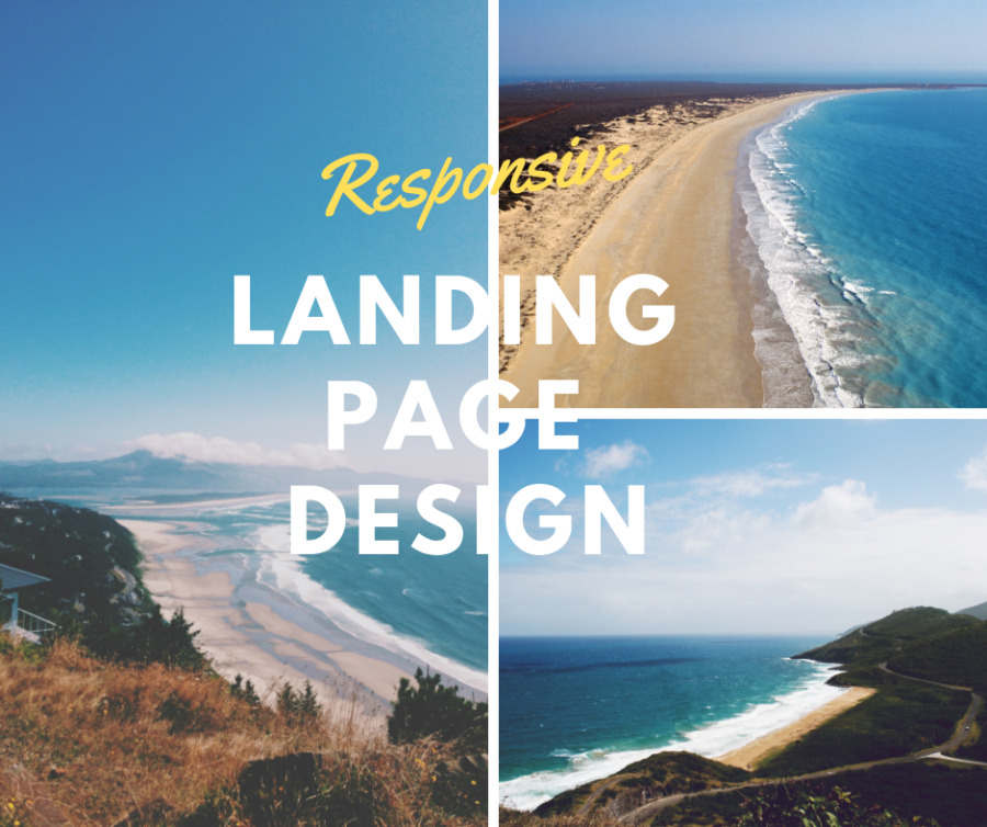 Create a responsive design landing page with WordPress for your business needs