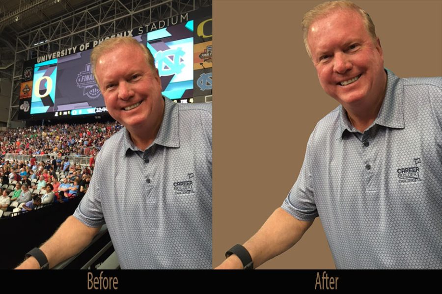 Remove / Change Images Background color in your time line