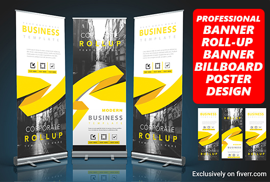 Do Eye Catching Banner Design And Billboard Design