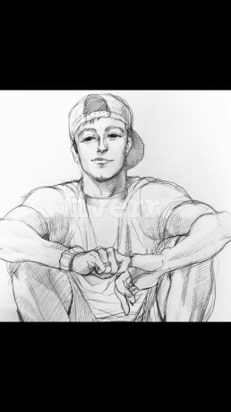 I am here to make sketch of your desired pic,fast sketch making services,sketch arting