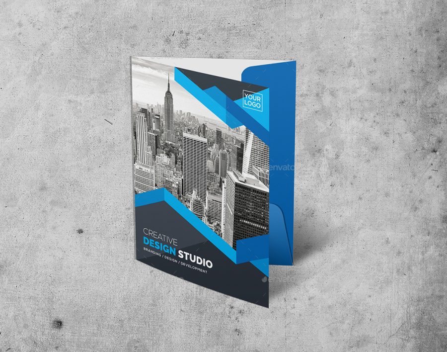 Design A Modern Presentation Folder For You