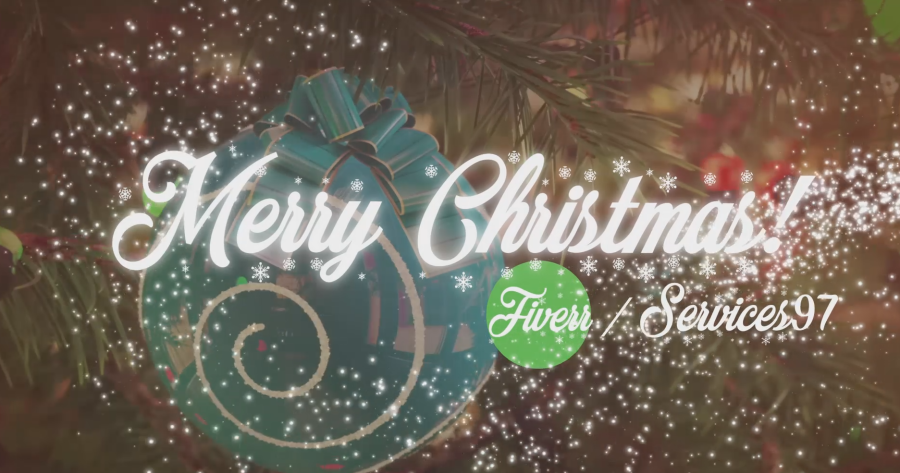 Create an AMAZING Christmas Video intro for you