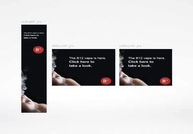 i create banner ads set for print or web