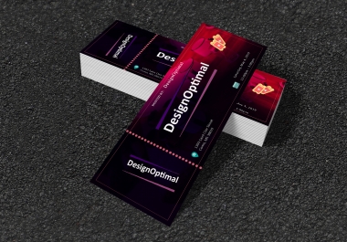 Professional eye-catching ticket designing