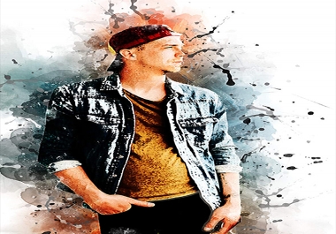 Watercolor Effect Photo Editing
