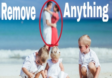 I will remove any object or persons from photos with fast and clean delivery in 2h
