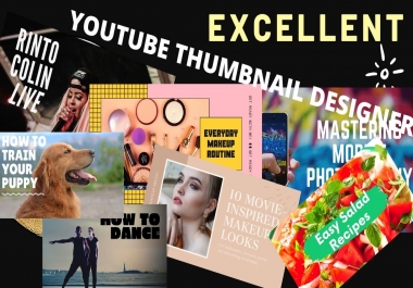 I will design Super thumbnail for you within 24 hours