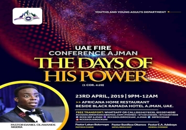I will create an amazing church flyer,  social media flyer