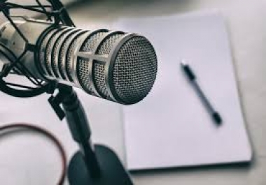 I will professionally edit and make your podcast sound great