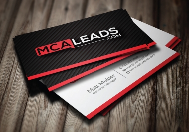 I will provide professional business card design services