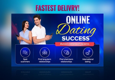 design awesome social media cover or website banner