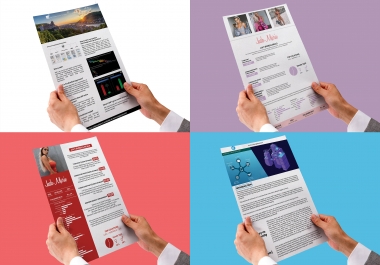 I will design business,  corporate flyer, poster or postcard in 24 hours