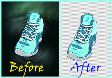 I will remove or change background of photos using pen tool.