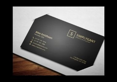 I will design Outstanding Professional Business card