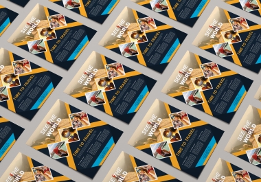 I will design professional brochure,  flyer,  creative design service