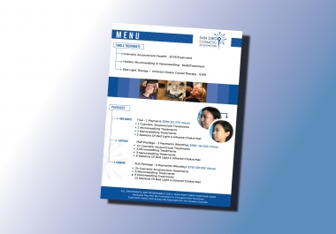 I will design Resume/CV,  Poster,  Flyer,  Menu,  Cover,  Folder
