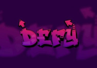 I will make graffiti and calligraphy logo design
