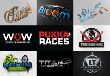 design any kind of logo design for your business