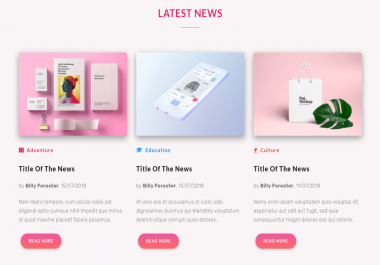 WaveApp - App Landing Bootstrap 4 Html Template