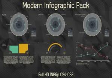 Send you 250.000 Info GRAPHIC Elements best seller pack professional unique editable