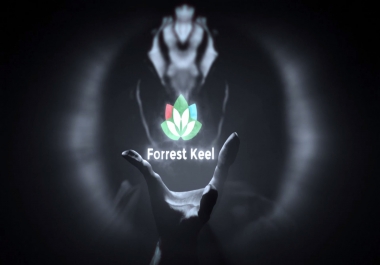 Create an awesome sci-fi alien holding your logo intro