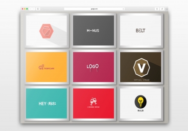 Make 2 Clean and Simple Logo Designs