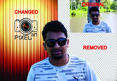 Background removing and Changing