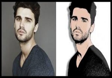 Draw a cute cartoon from your photo