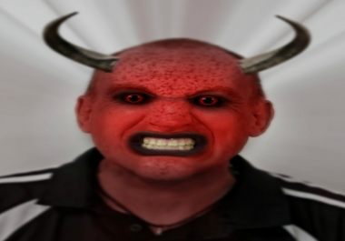 your photo turned into a Zombie,  Demon or Vampire